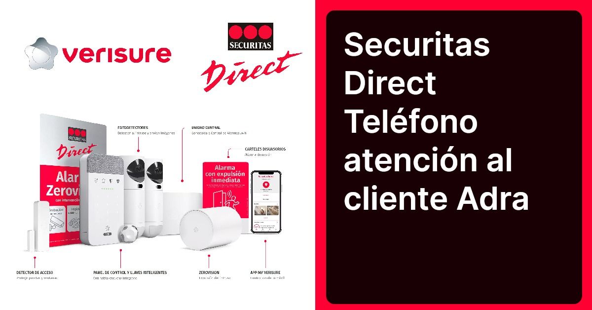 Securitas Direct Teléfono atención al cliente Adra
